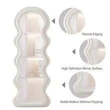 Luxury Full Length Floor Standing Mirror for Home Decor