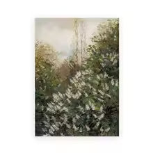 Vintage Summer Landscape Canvas Painting Poster for Home Decor