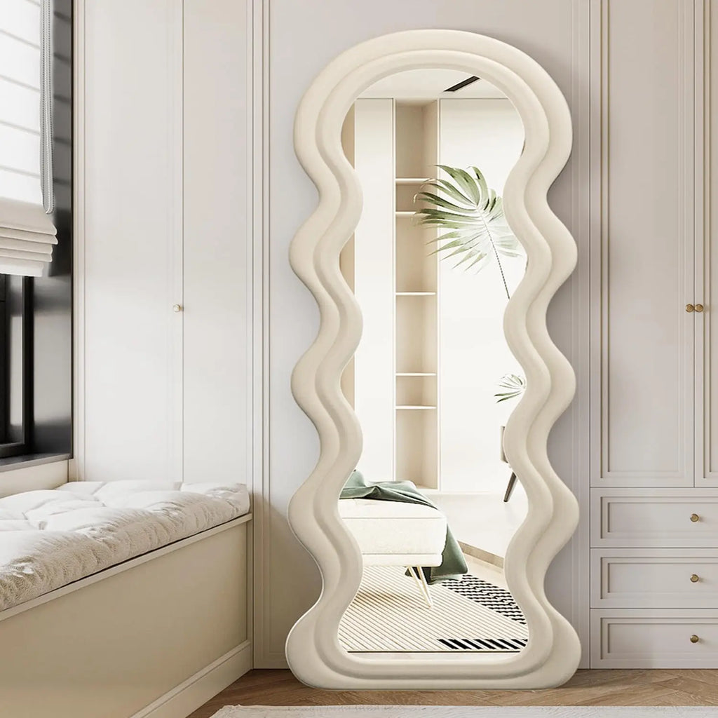 Luxury Full Length Floor Standing Mirror for Home Decor