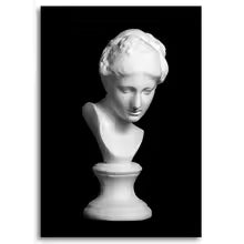 Retro Sculpture Canvas Art Poster Print for Living Room Wall Decor
