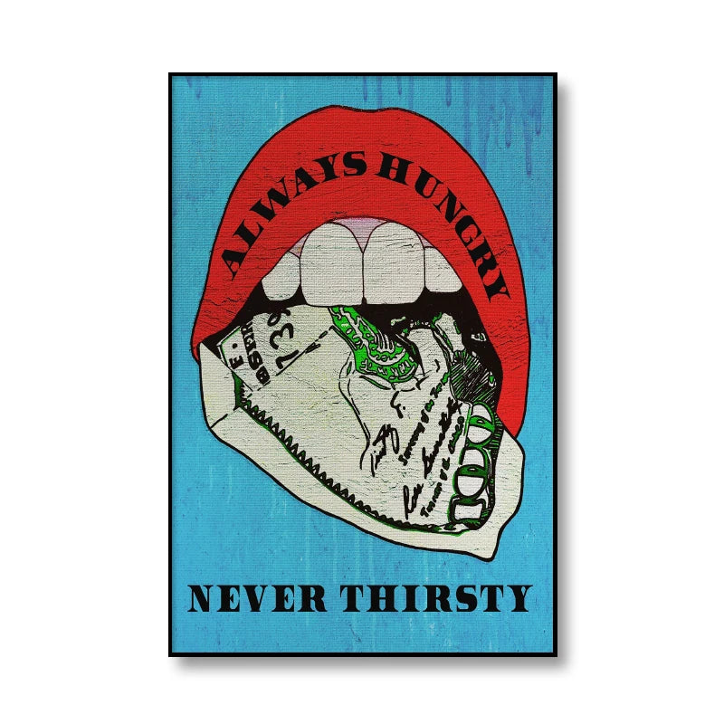 Retro David Sculpture Graffiti Canvas Painting Poster for Home Decor