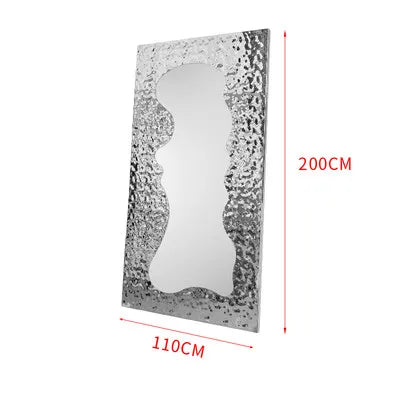 Modern Luxury Full Body Standing Floor Mirror for Living Room