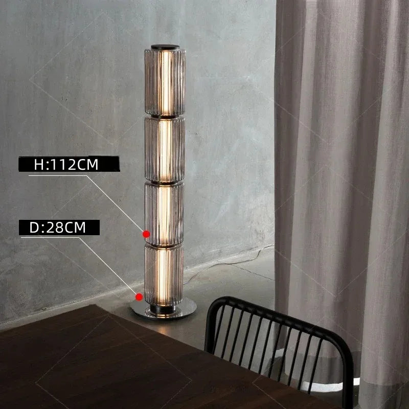 Modern Floor Lamp with Adjustable Height and Lighting for Living Room Bedroom