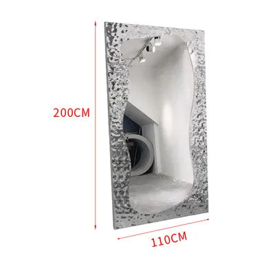 Modern Luxury Full Body Standing Floor Mirror for Living Room
