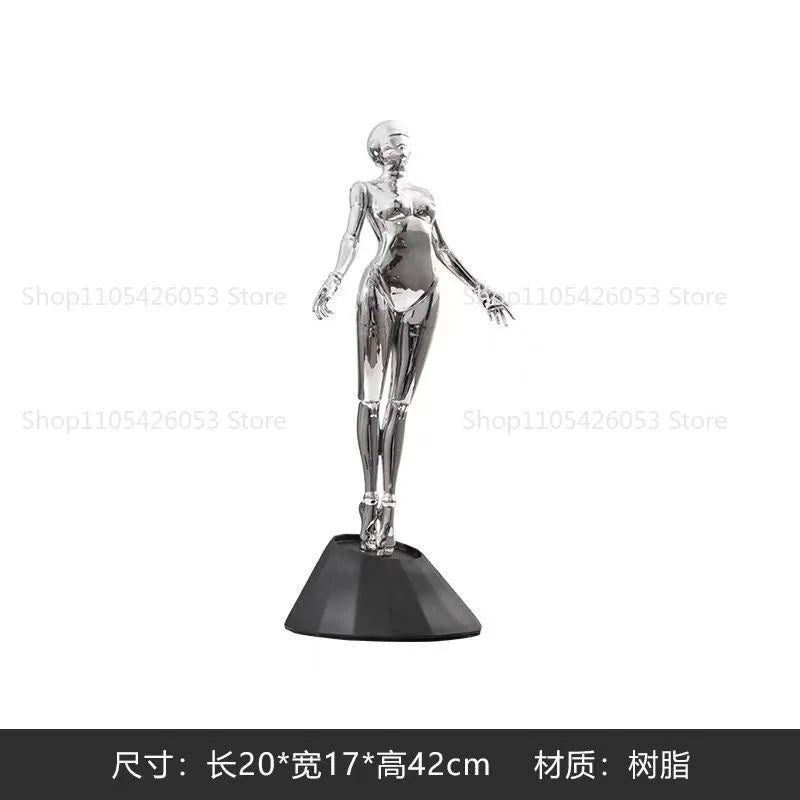 Modern Luxury Muse Figure Statue Tabletop Ornament for Home Decor