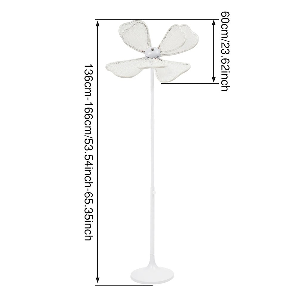 Modern Flower Floor Lamp 50W LED 3-Pack Adjustable Height for Wedding Living Room