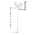 Modern Flower Floor Lamp 50W LED 3-Pack Adjustable Height for Wedding Living Room