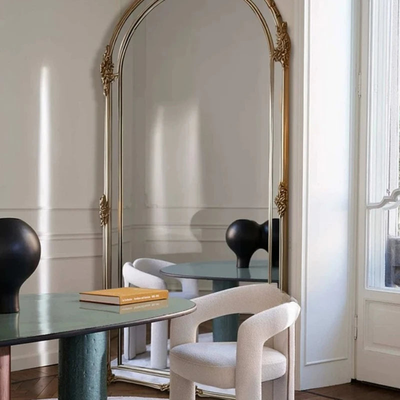 Modern Korean Style Full Body Standing Mirror for Home Decor