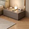 Modern Bedside Table with Storage Free Combination Nightstand Accent Cabinet for Bedroom