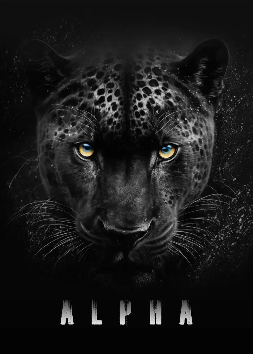 Modern Animal Motivational Canvas Painting Poster for Home Decor