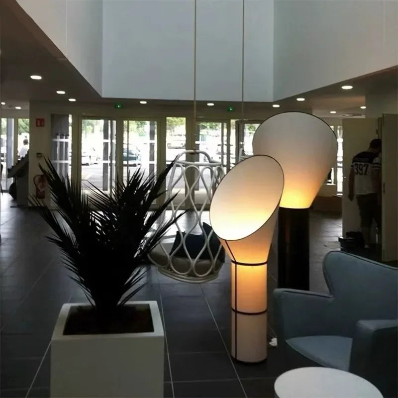 Nordic Fabric Horn Pendant Lamp Modern Chandelier