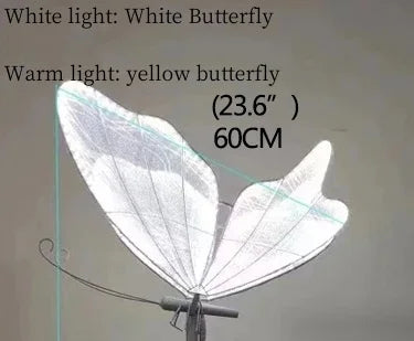 Romantic Butterfly LED Lace Chandelier for Wedding Party Stage Decoration