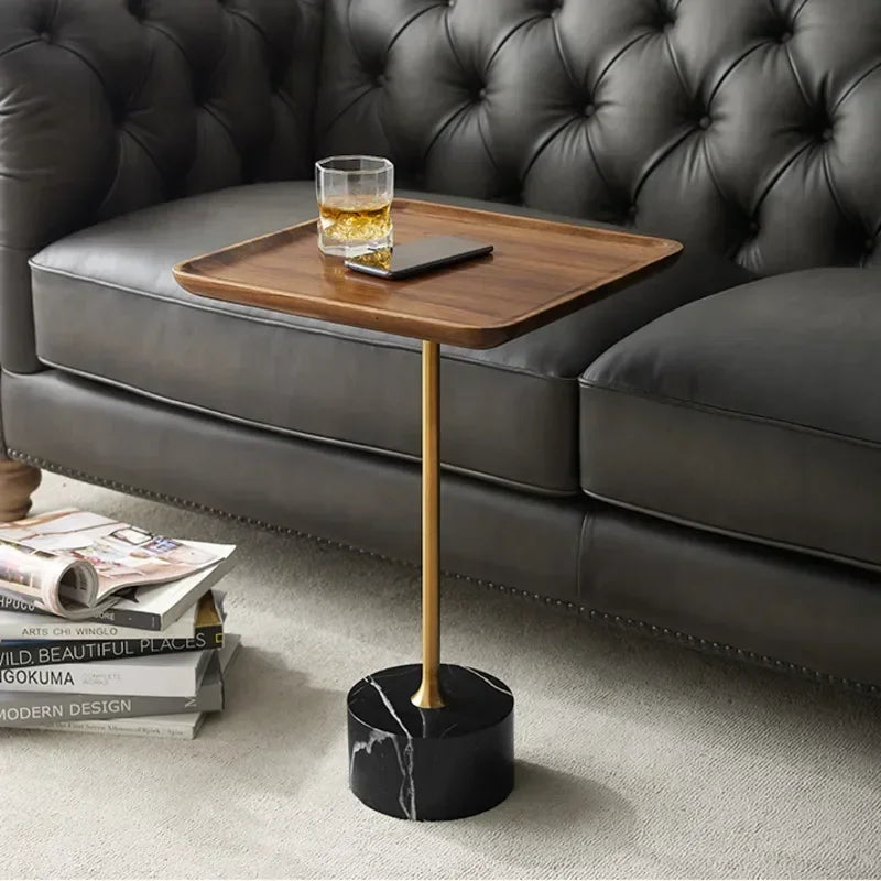 Creative Coffee Table High Narrow Sofa End Table Bedroom Mobile Night Table Balcony Desk Modern Versatile Nightstand