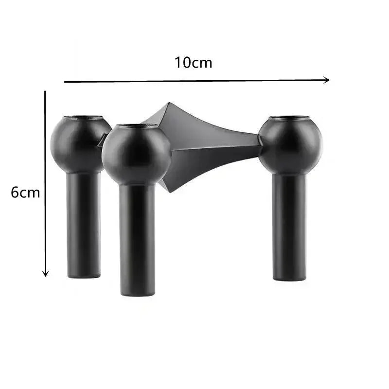 Modern Nordic Metal Molecular Candle Holder Centerpiece Tabletop Living Room Decor