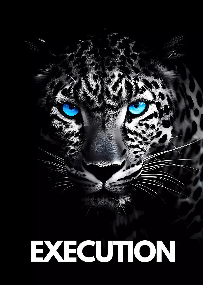 Modern Animal Motivational Canvas Painting Poster for Home Decor