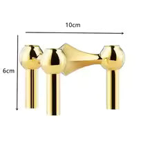 Modern Nordic Metal Molecular Candle Holder Centerpiece Tabletop Living Room Decor