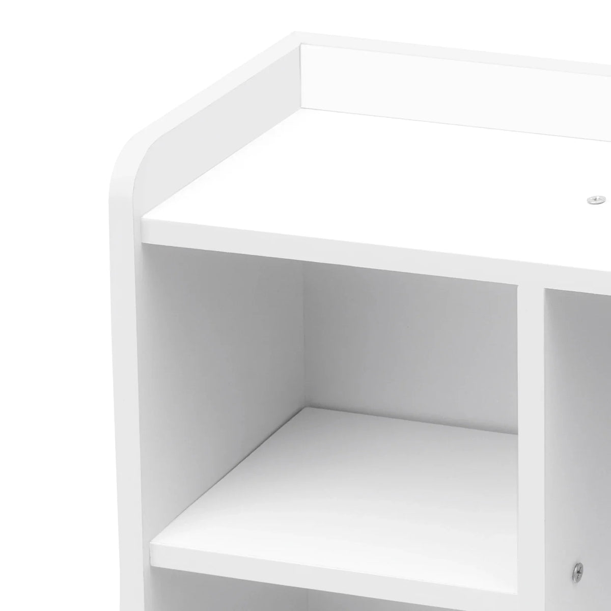 Tall Nightstand with 3 Drawers Vertical Bedside Cabinet for Bedroom Study