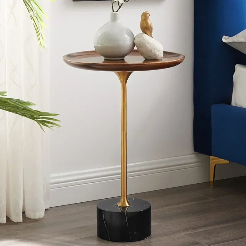 Creative Coffee Table High Narrow Sofa End Table Bedroom Mobile Night Table Balcony Desk Modern Versatile Nightstand