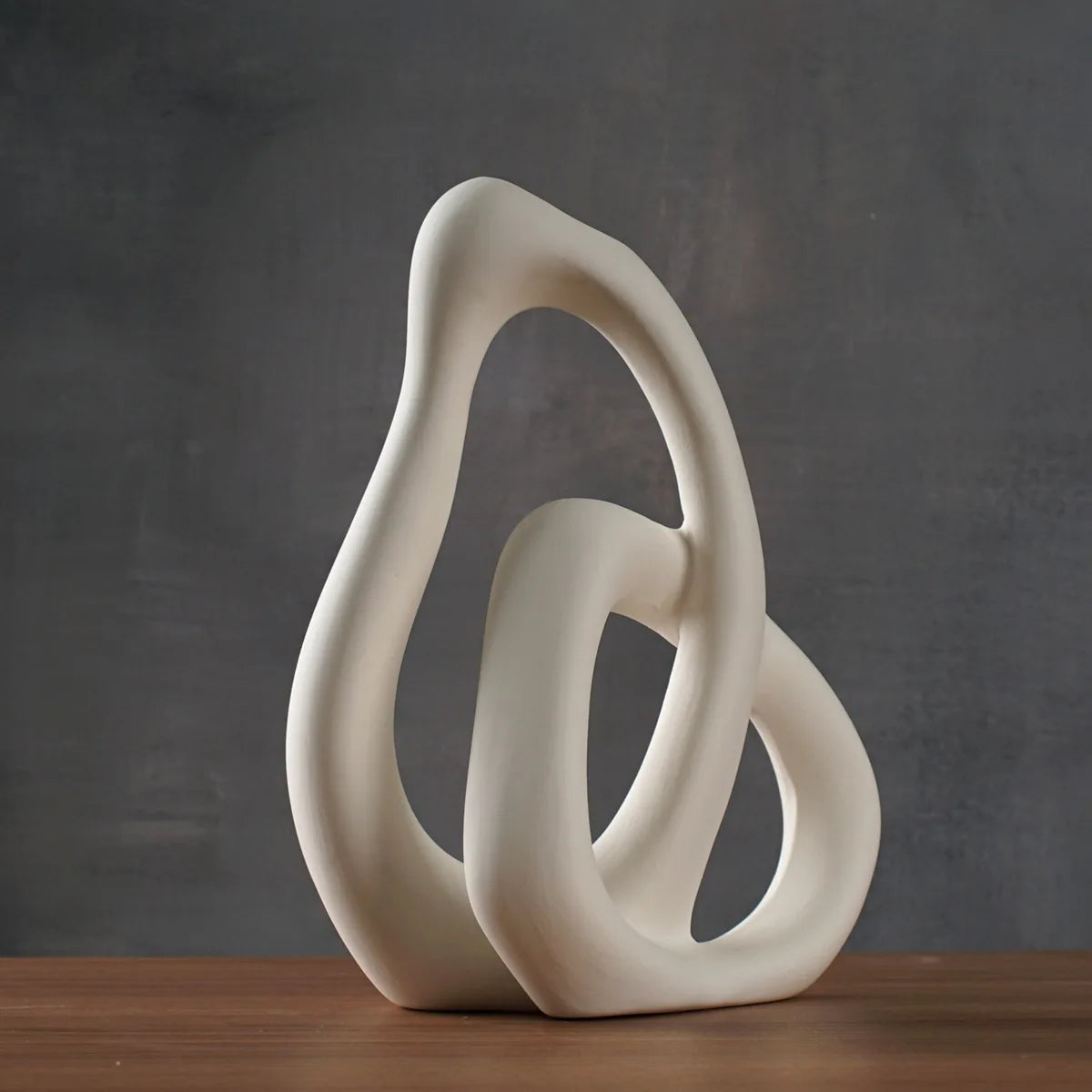 Modern Abstract Nordic Ceramic Flower Vase for Tabletop Decor