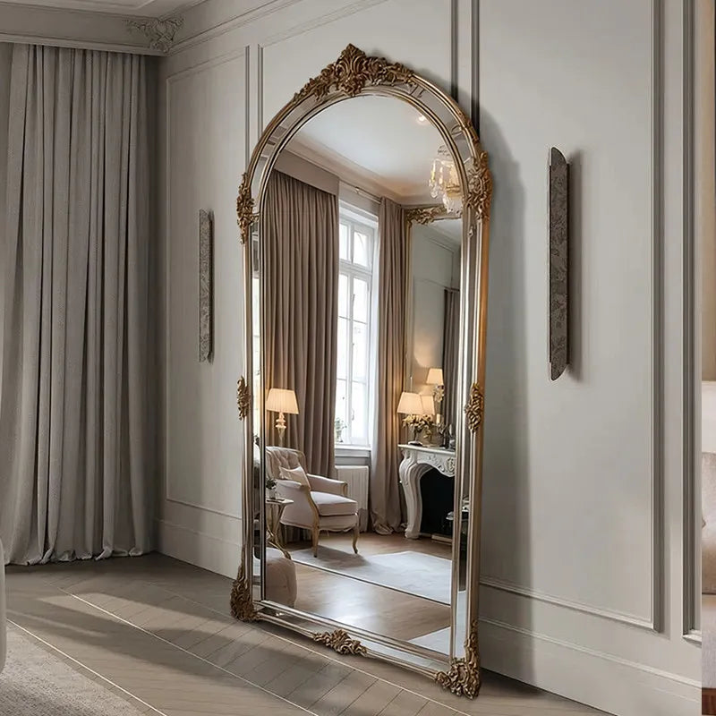 Modern Korean Style Full Body Standing Mirror for Home Decor