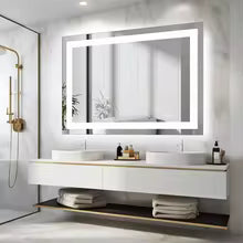 Modern Minimalist LED Bathroom Vanity Mirror for Living Room