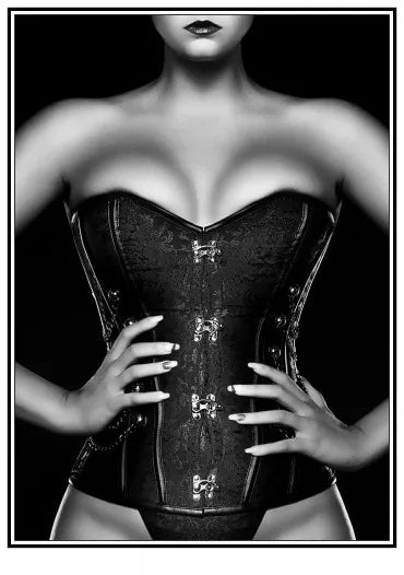 Nordic Sexy Female Model Canvas Painting Poster for Home Decor