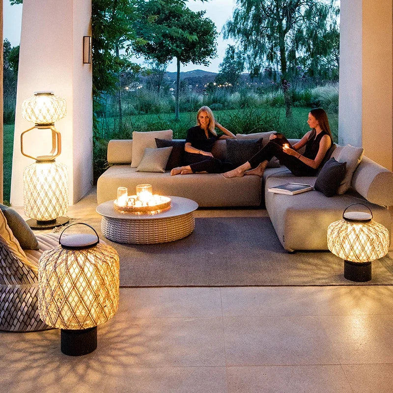 Modern LED Table Lamp Waterproof Villa Garden Hotel Bedroom Living Room
