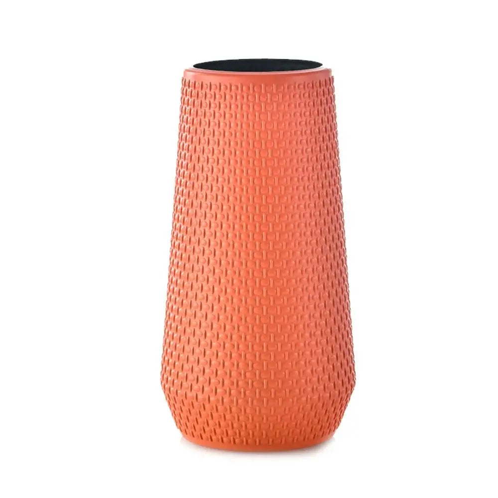 Modern Plastic Flower Vase Tabletop Ornament for Home Decor
