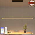 Modern 140 cm Linear LED Pendant Light Dimmable CCT Kitchen Island Chandelier