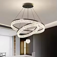 Modern LED Pendant Light Adjustable Hanging Lamp Living Room Dining Table Home Decor Indoor Lighting