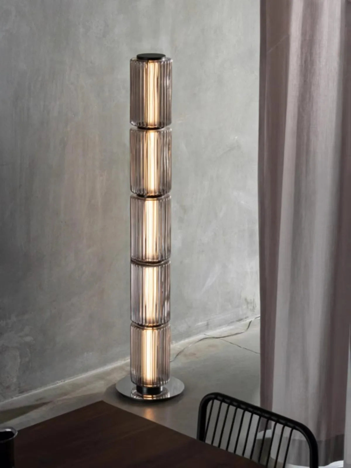 Modern Floor Lamp with Adjustable Height and Lighting for Living Room Bedroom