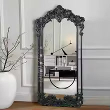 Modern Luxury Full Body Standing Floor Mirror for Living Room