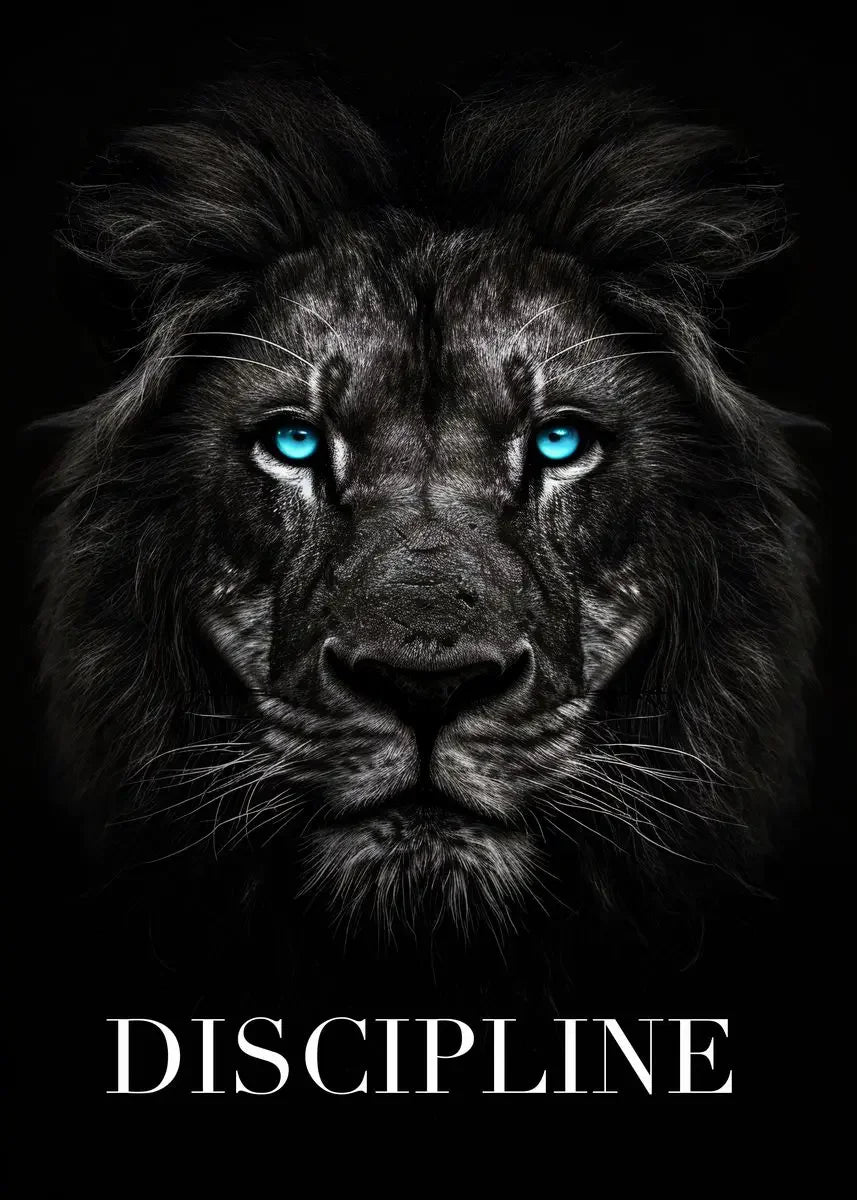 Modern Animal Motivational Canvas Painting Poster for Home Decor