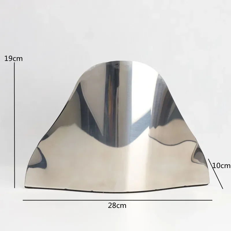 Modern Luxury Mirror Stainless Steel Ice Bucket Vase for Tabletop Decor