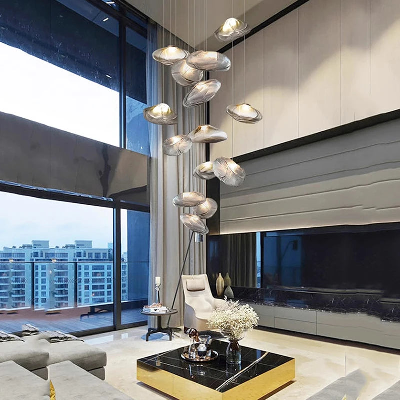 Modern 30-70 cm LED Pendant Light Dimmable CCT Kitchen Island Chandelier