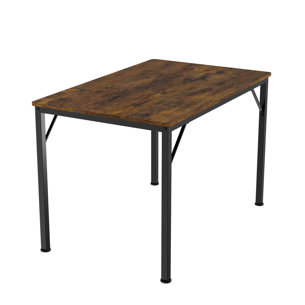 110cm Industrial Dining Table for 4 Modern Kitchen Desk