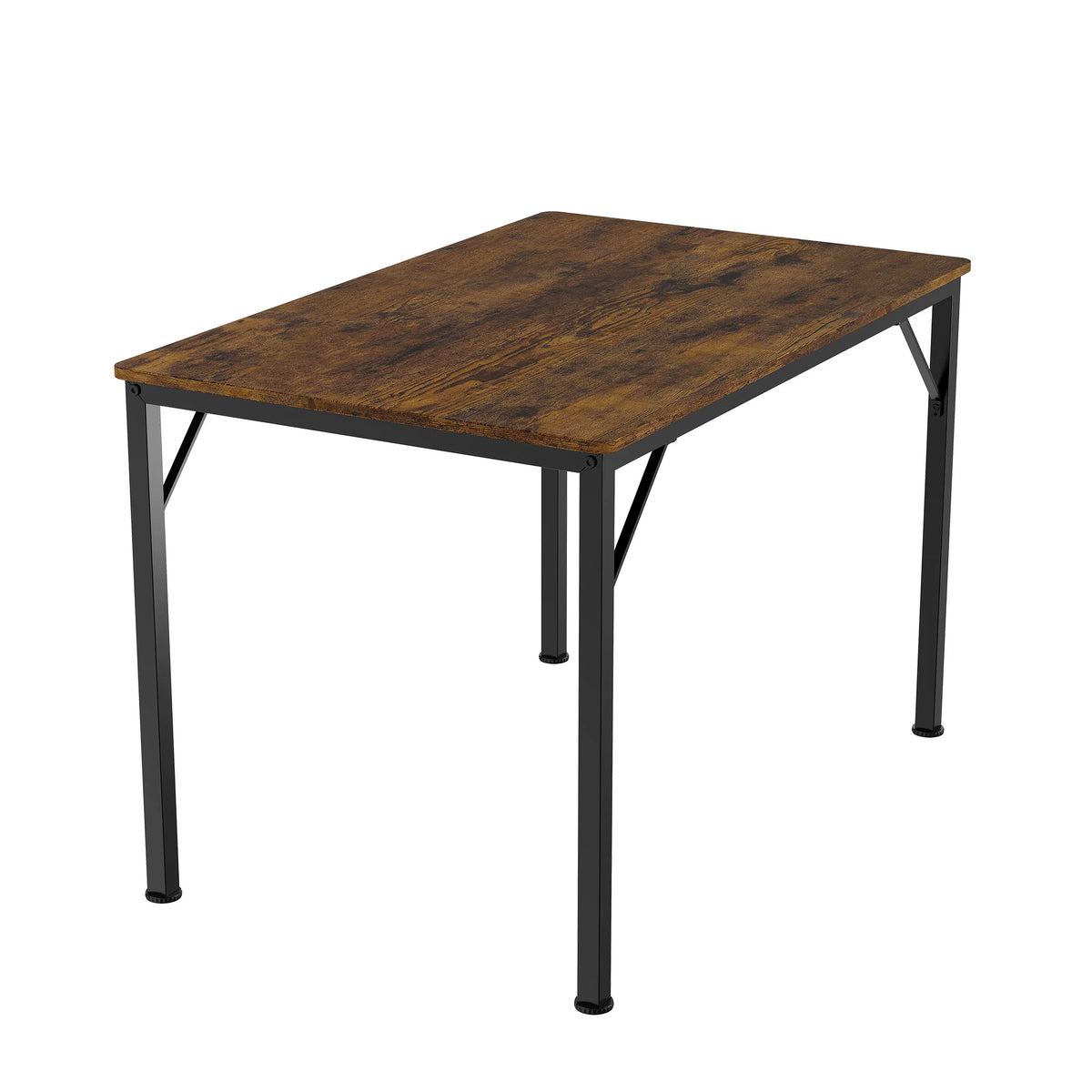 110cm Industrial Dining Table for 4 Modern Kitchen Desk