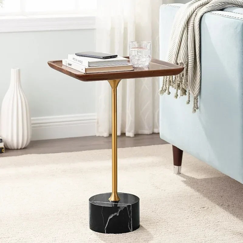 Creative Coffee Table High Narrow Sofa End Table Bedroom Mobile Night Table Balcony Desk Modern Versatile Nightstand