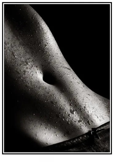 Nordic Sexy Female Model Canvas Painting Poster for Home Decor