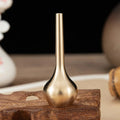 Nordic Mini Pure Copper Flower Vase for Tabletop Decor
