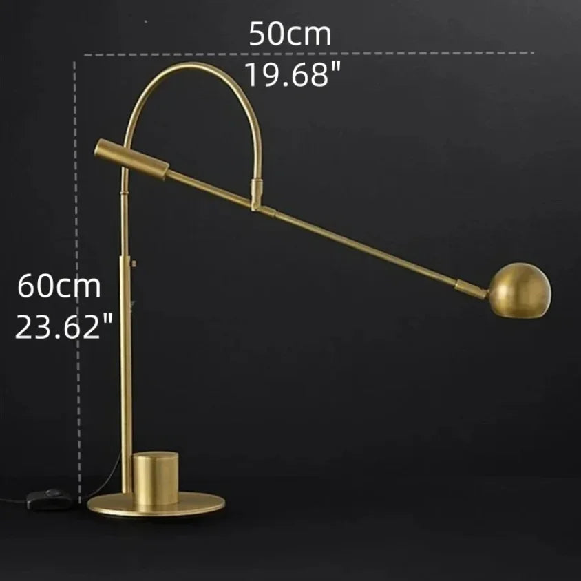 Modern Rotatable Long Arm Floor Lamp Living Room Bedroom Study Wall Light