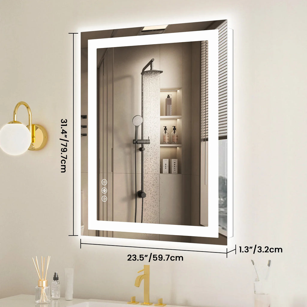 Modern Minimalist LED Bathroom Vanity Mirror for Living Room