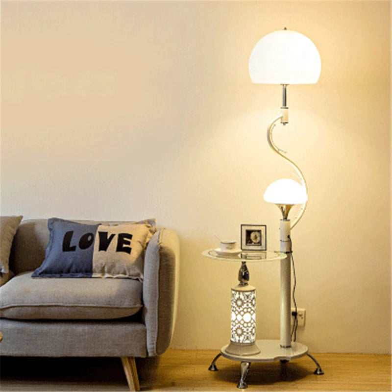 Modern Nordic LED Flower Floor Lamp for Living Room Bedroom Study