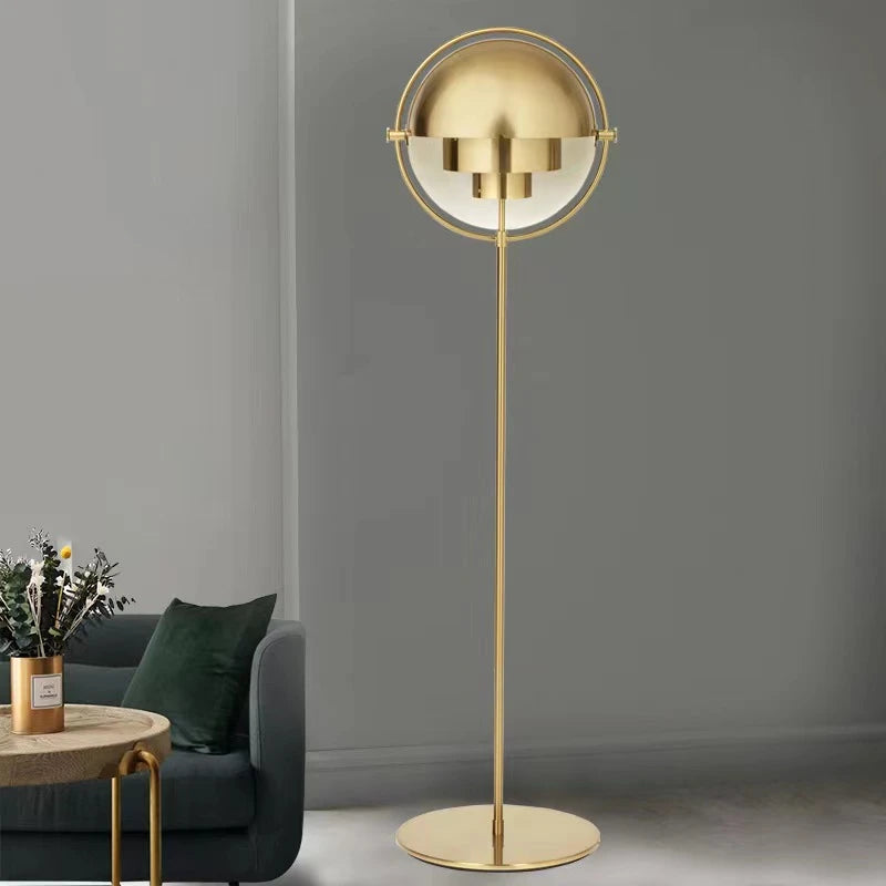 Nordic Metal Multi Lite LED Floor Lamp for Living Room Bedroom