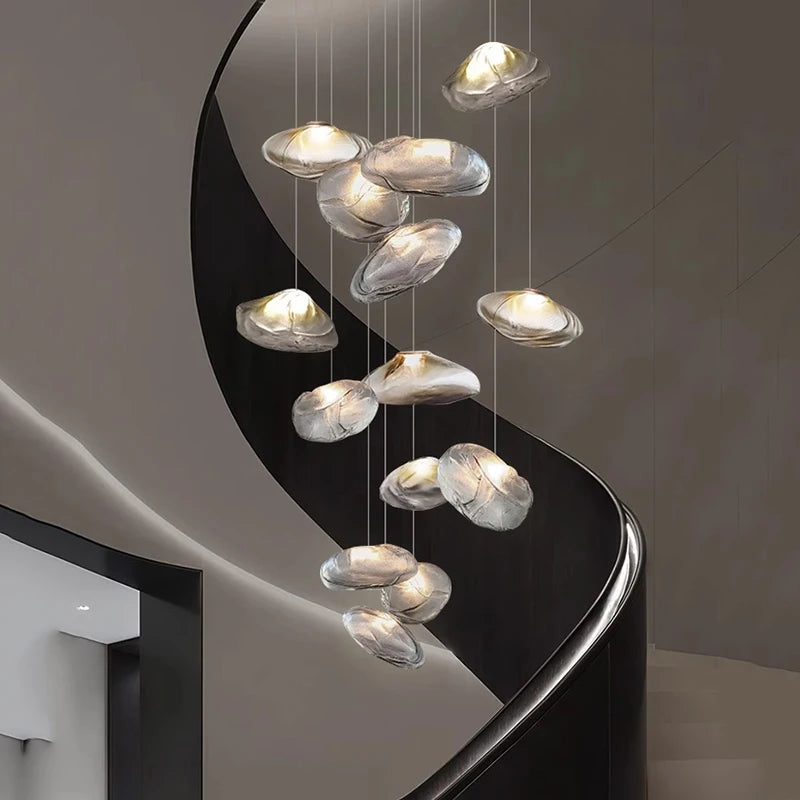 Modern 30-70 cm LED Pendant Light Dimmable CCT Kitchen Island Chandelier
