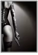 Nordic Sexy Female Model Canvas Painting Poster for Home Decor