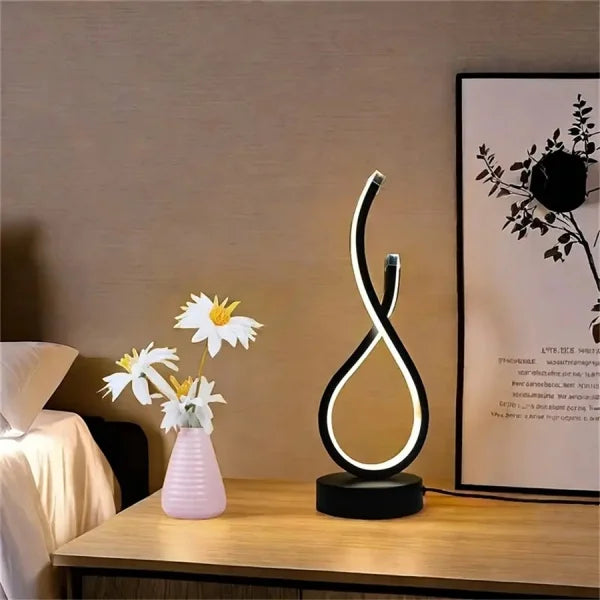Modern Minimalist Nordic Style Table Lamp Bedside Ambient Light