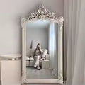 Modern Luxury Full Body Floor Mirror Standing Ornament for Home Decor
