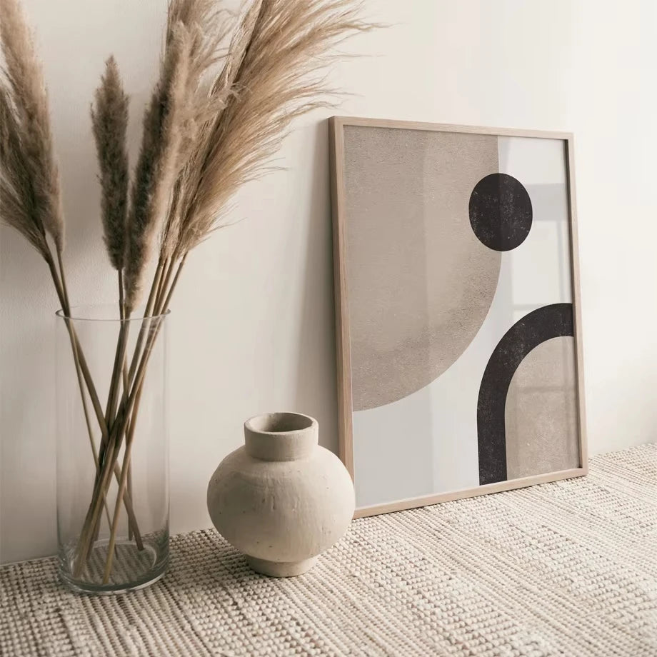 Abstract Color Block Canvas Poster for Bedroom Living Room