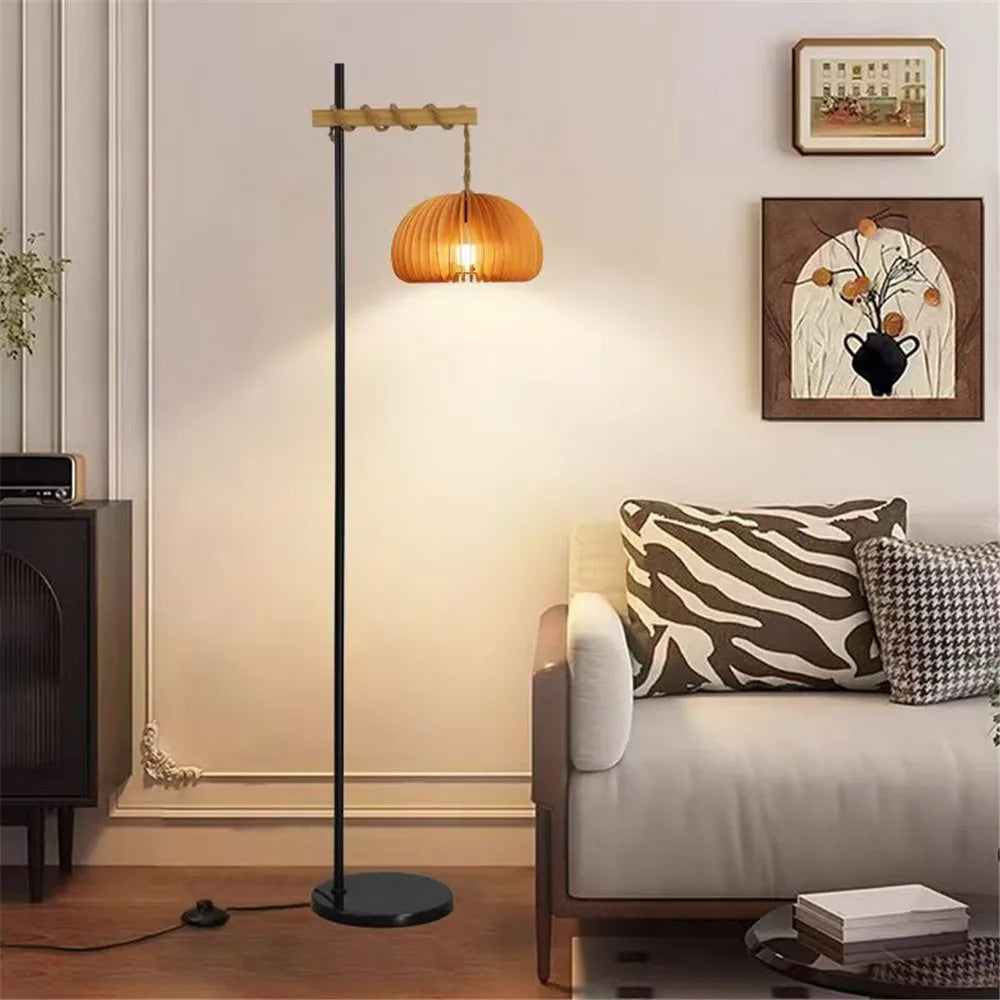 Modern Art Multicolor Glass LED Floor Lamp for Living Room Bedroom